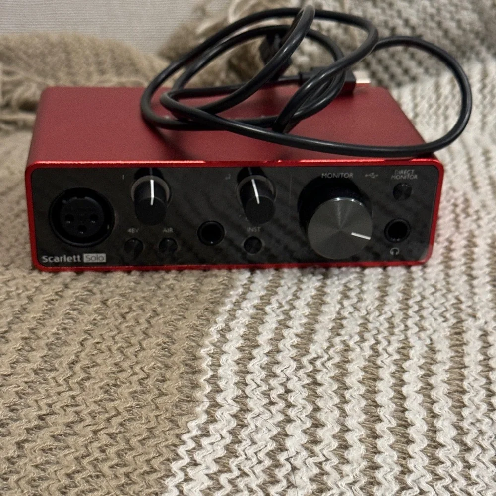 Focusrite Scarlett Solo 3rd Gen USB Audio Interface